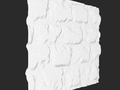 Brick Wall 3D model