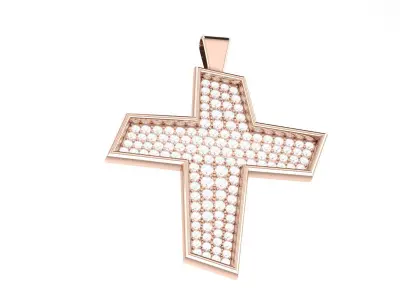  Cross Luxurious elegant modern abstract 3D print model