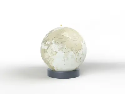 Vintage Globe 3D model
