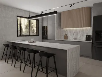 Apartment 4 Blender Scene  3D model