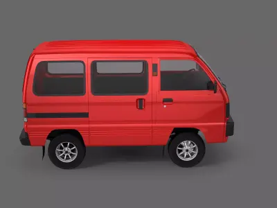 Suzuki Carry 1987 3D model