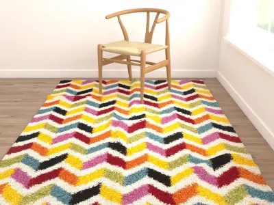 Rugs No 723 Low-poly 3D model