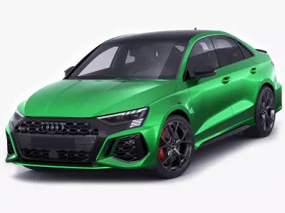 Audi RS3 Sedan 2022 3D model