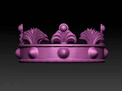 crown Free 3D model buy
