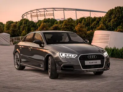 Audi A3 Sedan Berline 3D model