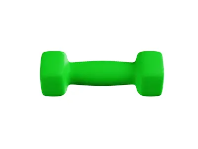 2 Kg Dumbbell 3D model
