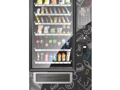 Unicum Rosso Foodbox TOUCH TO GO  3D model