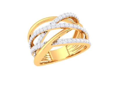 Diamond Ring 3D print model 13