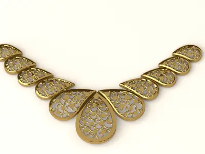 Necklace N 04 3D print model