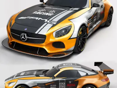 Mercedes Benz Gt sport 3D model