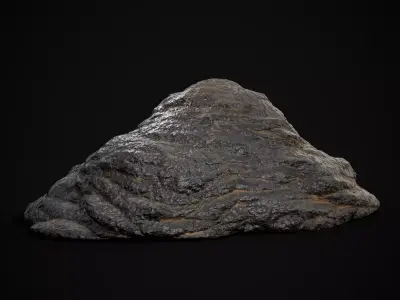 Cow Poop Low-poly 3D model