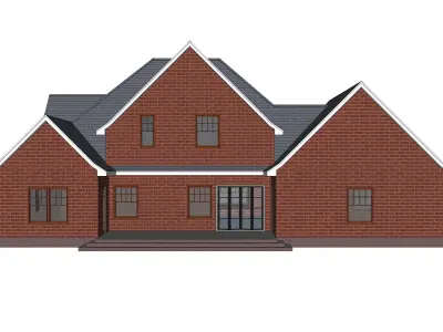 Mediterranean Style House-02 -Archimple LLC 3D model