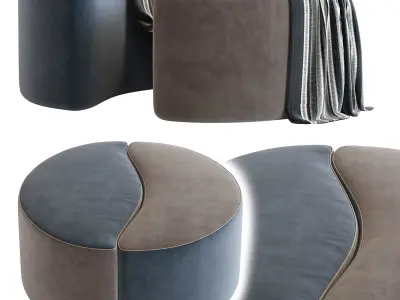 Bedding 2020 FLASH POUFF 3D model