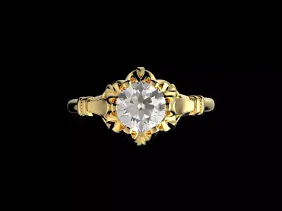 Gold N1437 3D print model