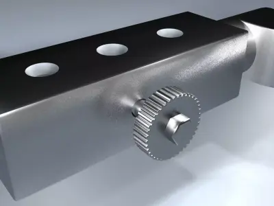 iron combine 3D model