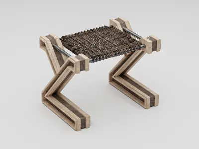 Tulum Resting Chairs 3D model