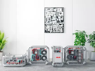 Computer Host Modern 3D model