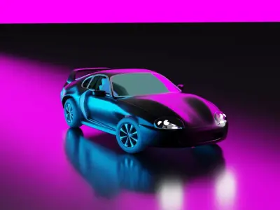 Supra MK4 3D model