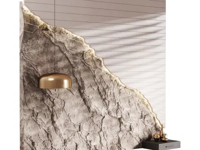 Decorative Wall panel  12 3D model