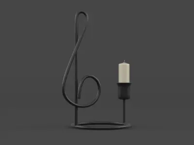 Candlestick Holder 3D model