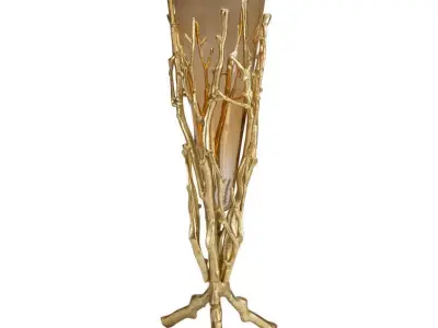 Aquilino Metal Floor Vase 3D model