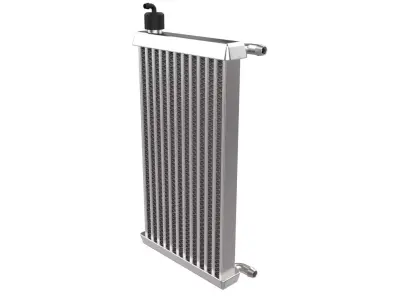 GoKart Radiator Intercooler 3D print model