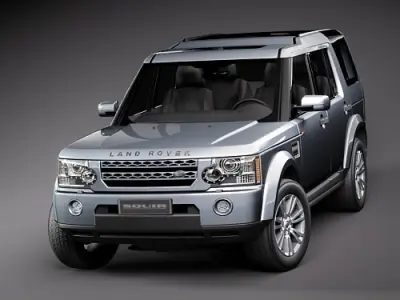 LandRover Discovery 4 3D model