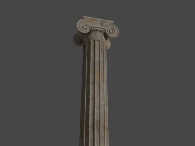 Ionic column 3D model order