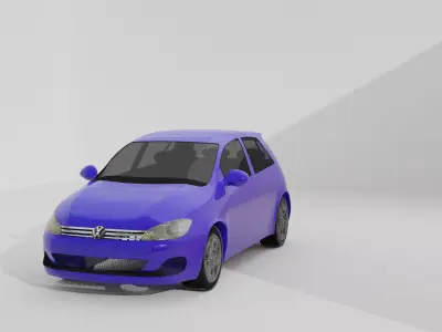 golf car 3D model