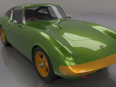 Lotus Elan 1964 Shapecraft High Poly 3D model