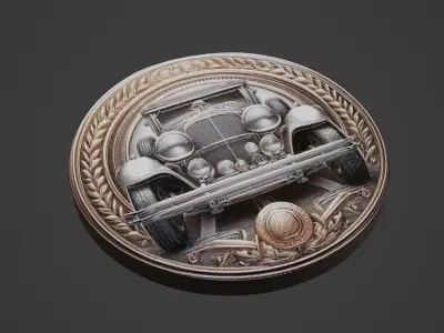 Car Medallion 3D print model