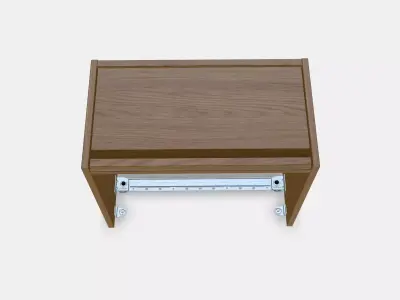 ANGSJON Wash-stand with drawer 10 Low-poly 3D model