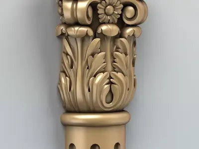 Column Capital 005 3D model