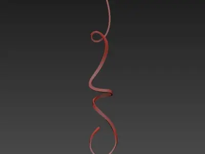 Led Floor Lamp 3D model