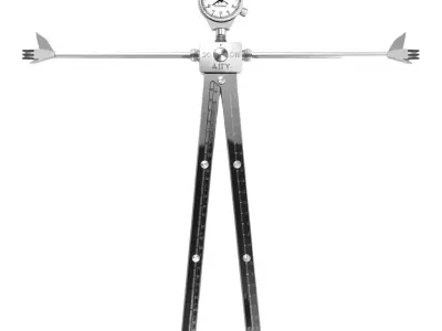 Precision Caliper Gauge model pack Low-poly 3D model