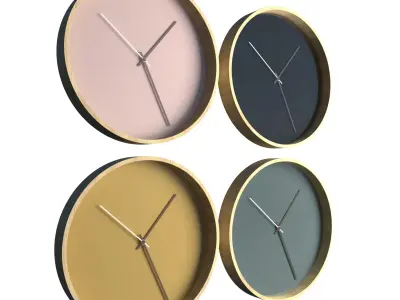 wall watch 1 3D model