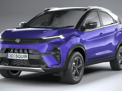 Tata Nexon 2024 3D model