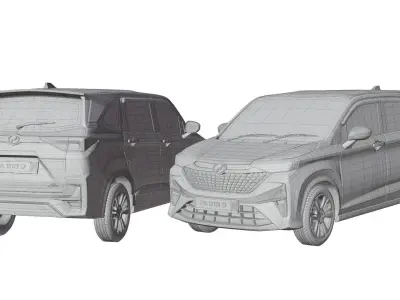 Perodua Alza 2022 3D model