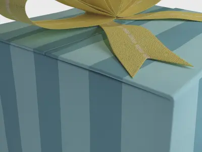 Gift box 3D model