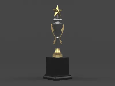 Trophy Cup 3D model