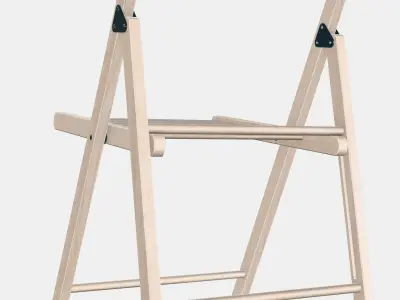 FROSVI Folding chair 2 Low-poly 3D model