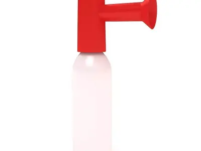 DOG AIR HORN 3D model