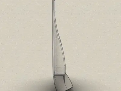 Naca Air scoop 3D print model