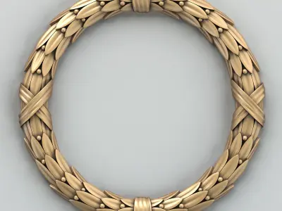 Wreath 001 3D model