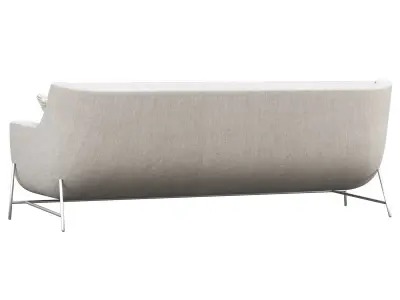 Ski Sofa by HBF furniture 3D model