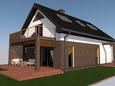 house building PLA file 3D model