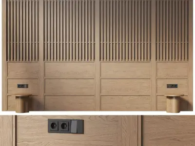 Headboard RJ Easy Design 01 3D model