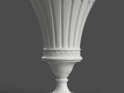 DECORATIVE VASE - POT - PLANTER - CANDY DISH - CUP - URN   3D print model