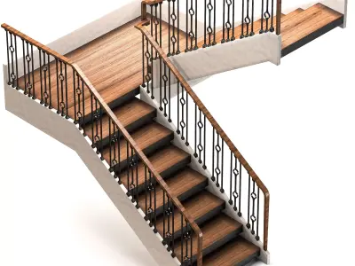 Staircase 12 3D model
