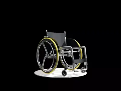 wheelchair 3D model